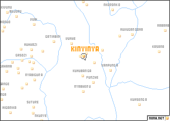 map of Kinyinya