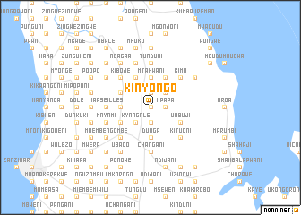 map of Kinyongo