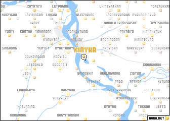 map of Kinywa