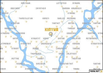 map of Kinywa