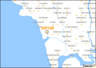 map of Kinywa