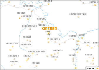 map of Kinzaba