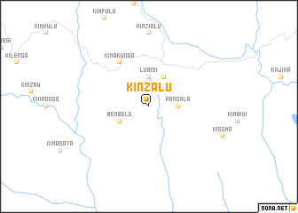 map of Kinzalu