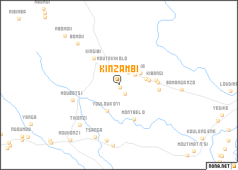 map of Kinzambi