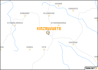 map of Kinzau-Vuete