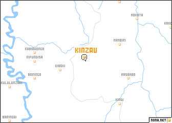 map of Kinzau