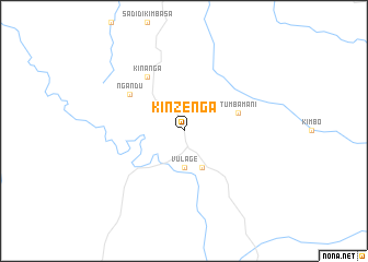 map of Kinzenga