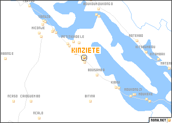 map of Kinziété