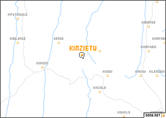 map of Kinzietu