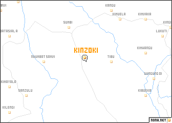 map of Kinzoki