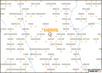 map of Kio-ning