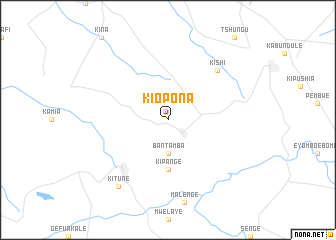 map of Kiopona