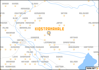 map of Kióstra Mahalé
