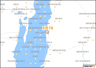 map of Kiota