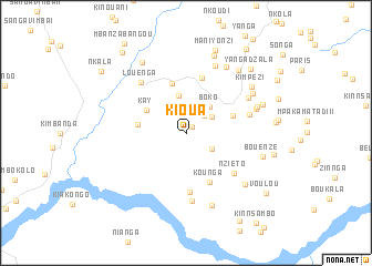 map of Kioua