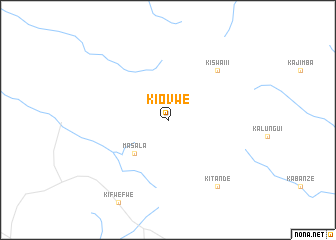 map of Kiovwe