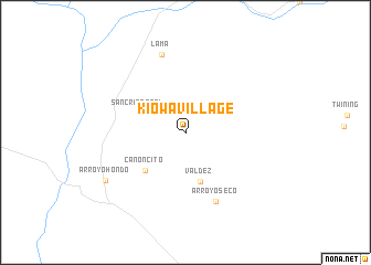 map of Kiowa Village