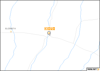 map of Kiowa