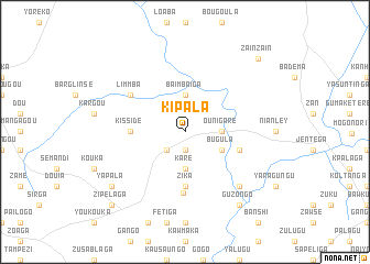 map of Kipala