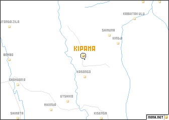 map of Kipama