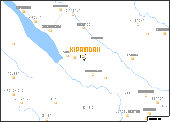 map of Kipanda II