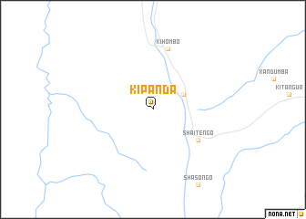 map of Kipanda