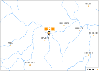 map of Kipandi