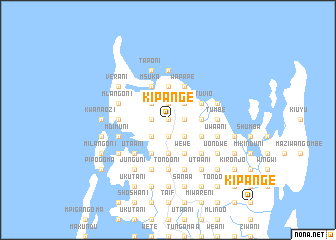 map of Kipange