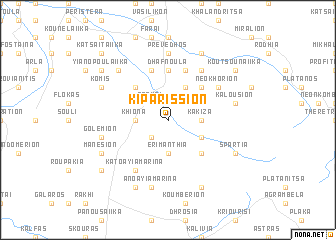 map of Kiparíssion