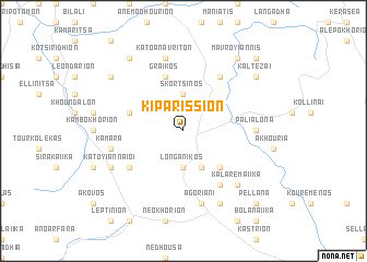 map of Kiparíssion