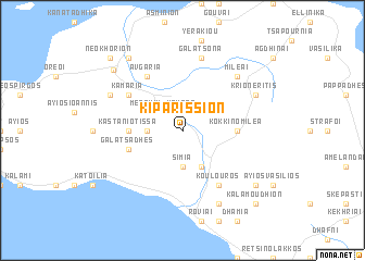 map of Kiparíssion