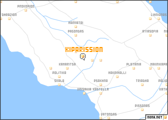 map of Kiparíssion