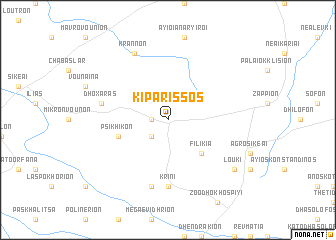 map of Kipárissos