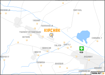 map of Kipchak