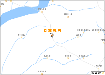 map of Kipdelfi