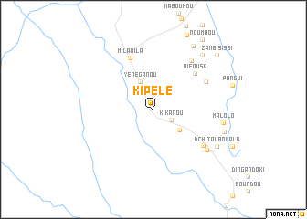 map of Kipélé