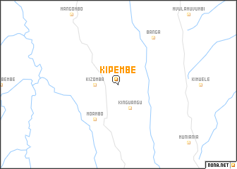 map of Kipembe