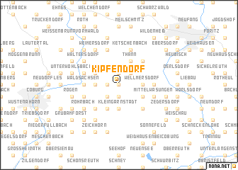 map of Kipfendorf