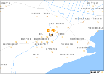 map of Kipía