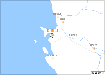 map of Kipili