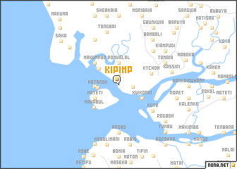 map of Kipimp