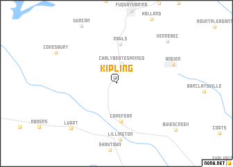 map of Kipling