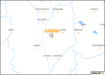 map of Kipongi