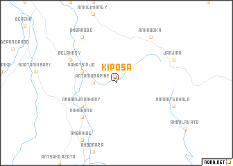 map of Kiposa