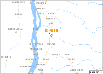 map of Kipoto