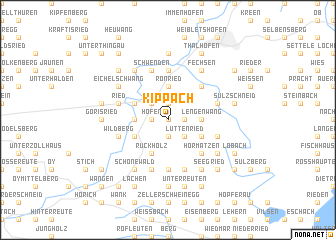 map of Kippach