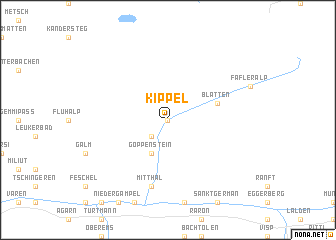 map of Kippel