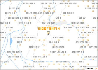 map of Kippenheim