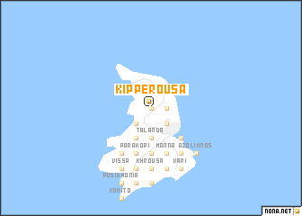 map of Kipperoúsa
