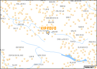 map of Kiprovo